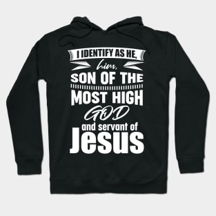 I Identify As He/Him Hoodie